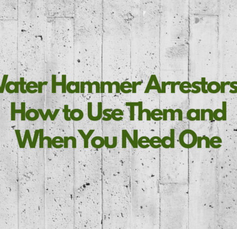 Water Hammer Arrestors